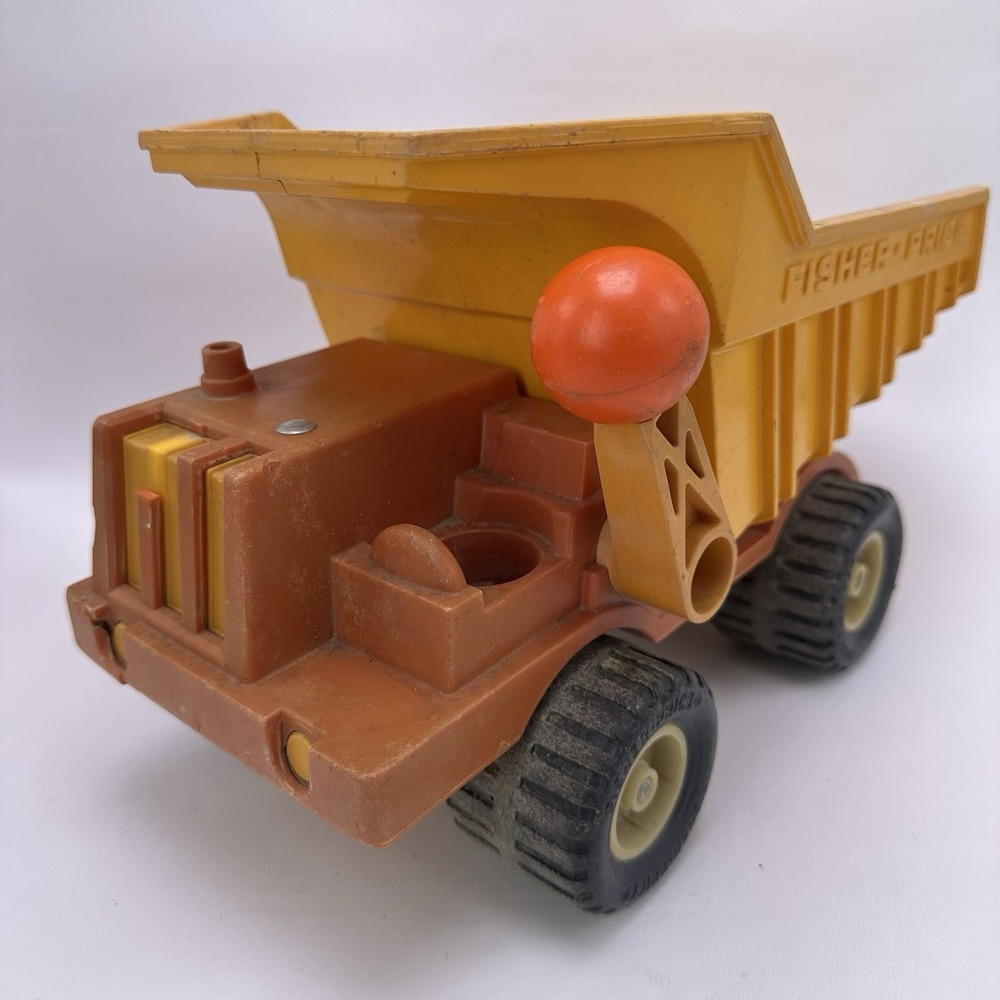 Fisher Price 302 Husky‎ Helper Big Dump Truck Vintage 1970s